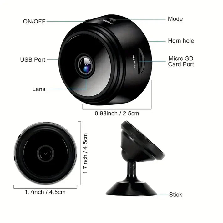 Mini wifi cctv camera