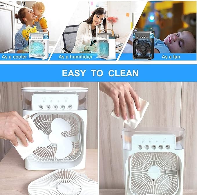 Turbo Mini AC Fan By Opioncarts